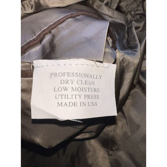 Fioravanti Couture Blazer Men’s Size 38S Brown 100% Cashmere 3 Button Office - Picture 14 of 16